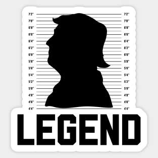 Trump Mugshot Sticker